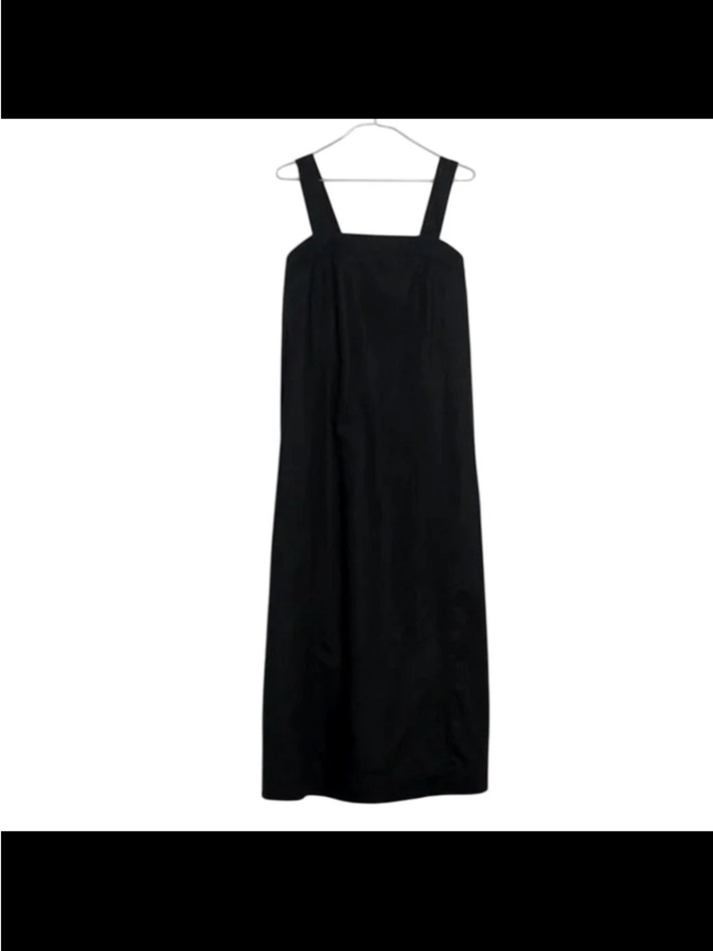 Madewell Linen-Cotton Princess-Seamed Midi Dress M - Picture 2 of 12